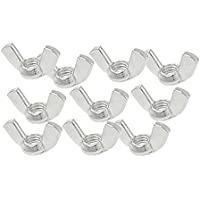 Tuerca de mariposa - SODIAL(R)10 piezas 3mm Juego de tuerca mariposa de metal Sujetadores de tuerca de hardware